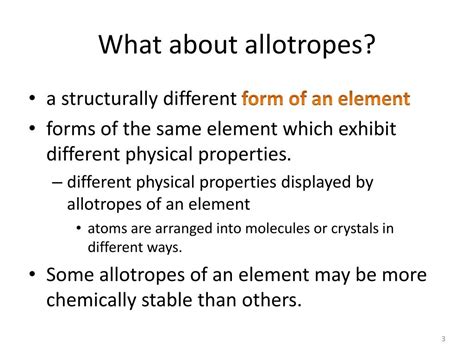 PPT - Allotropy PowerPoint Presentation, free download - ID:2389552