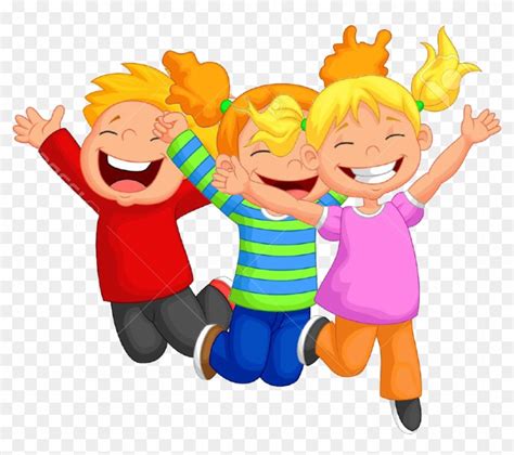 Kids Jumping Clipart Png For Kids - Happy Children Toys Clipart - Free Transparent PNG Clipart ...