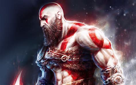 god of war ragnarok 5k MacBook Air Wallpaper Download | AllMacWallpaper