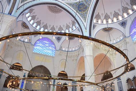 Interior of the Camlica Mosque Ä°stanbul Turkey Editorial Photo - Image of arabic, uskudar ...