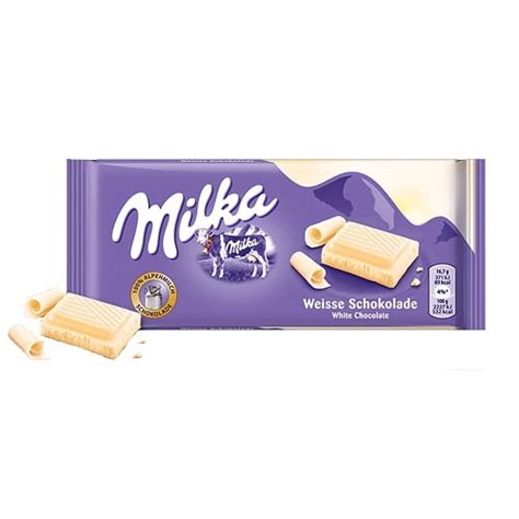 Buy Milka White Chocolate, 100g Online Nepal | Ubuy