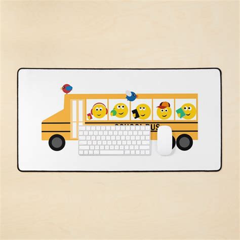 "yellow school bus, school bus, emoji, big school bus, school, students on bus, children bus ...