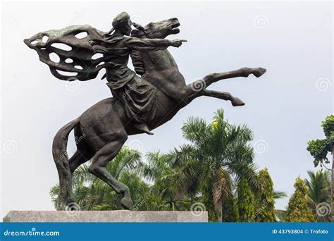 Diponegoro Statue Park (Taman Patung Diponegoro) Editorial Image ...