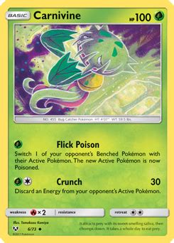 Carnivine | Pokédex