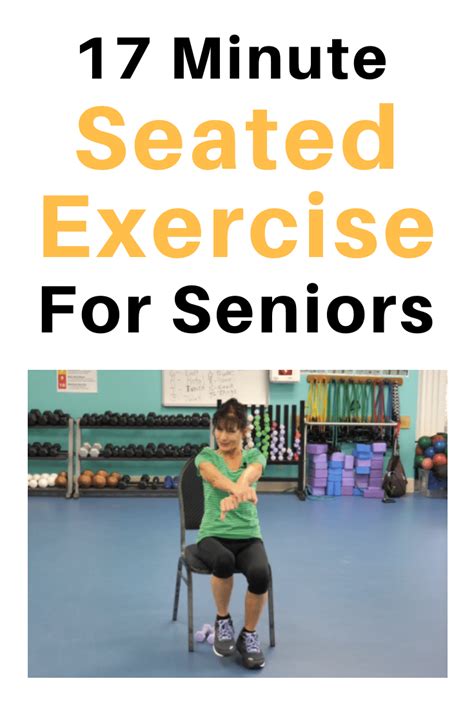 Chair Workouts For Seniors | Blog Dandk