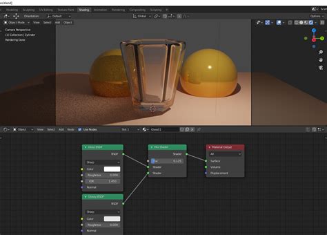 Blender Glass Texture