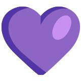 💜 Purple Heart Emoji – Meaning, Pictures, Codes