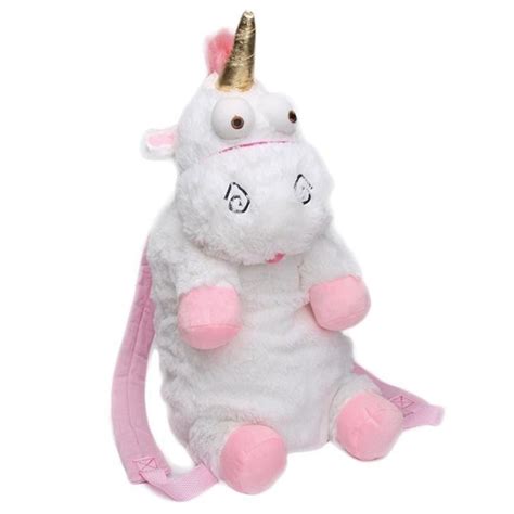 It's So Fluffy White Unicorn Backpack Despicable Me | DDLG Playground