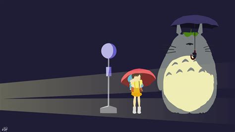 Minimalist Totoro Wallpapers - Top Free Minimalist Totoro Backgrounds ...