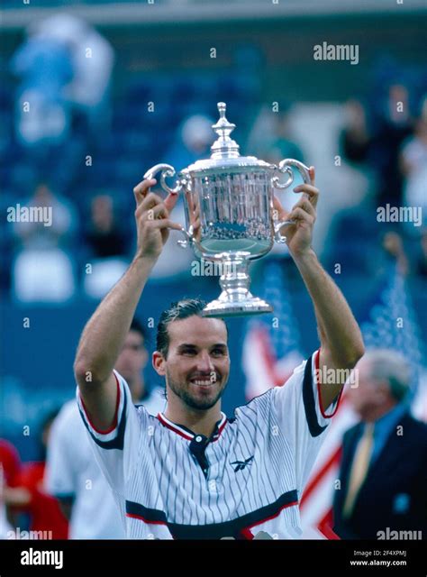 Australian tennis player Pat Rafter, US Open 1990s Stock Photo - Alamy