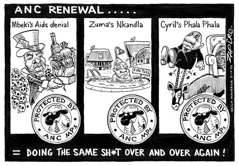 ANC renewal by Zapiro : r/southafrica