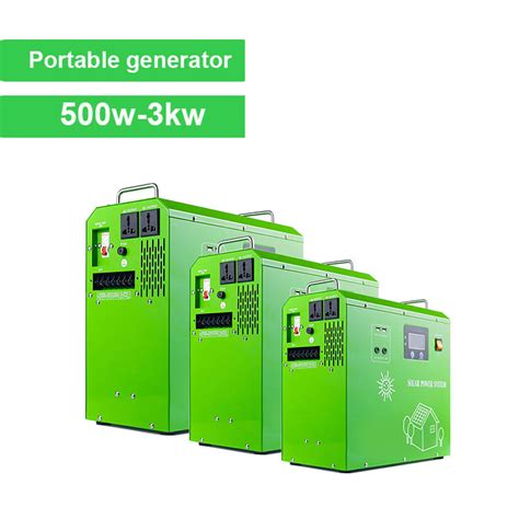 Portable Solar Generator 500w-3000w