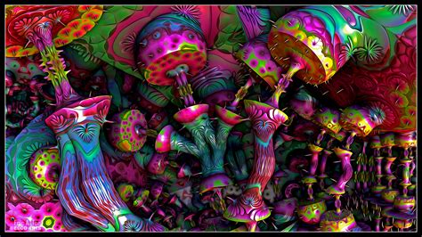 Psychedelic Mushrooms by EricTonArts on DeviantArt