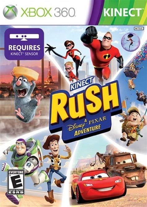 Kinect Rush Disney Pixar Xbox 360 game