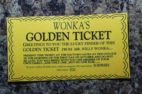 Free Printable Wonka Bar Wrapper Template - Free Printable