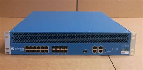 Palo Alto Networks PA-3220 Next-Generation Firewall Gateway NGFW 750-000162-00A