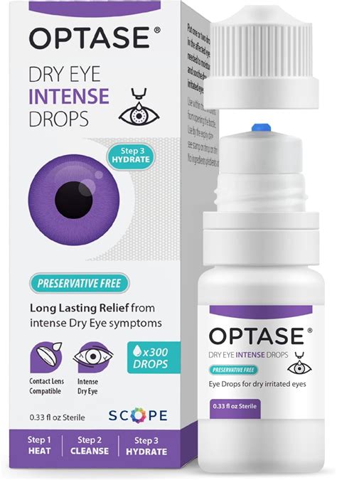 Dry Eye Intense Drops - Preservative Free For Long Lasting Relief ...