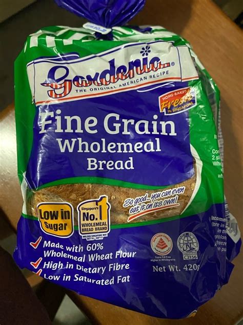 #3 Gardenia Fine Grain Wholemeal Bread - OLIO