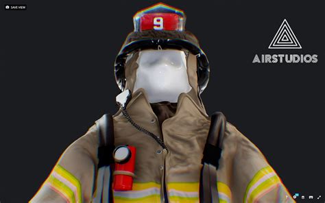 3D New York City Firefighter Uniform Model - TurboSquid 1886025