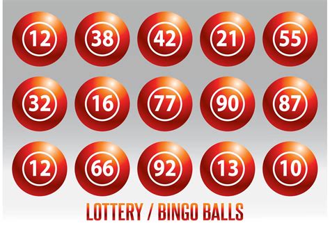 Lottery / Bingo Ball Vector Set - Download Free Vector Art, Stock Graphics & Images