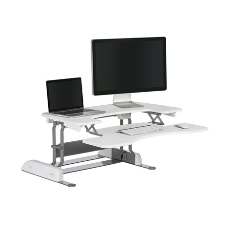 Buy Vari VariDesk Pro Plus 36 Dual Monitor Standing Desk Converter - Adjustable Desk Riser with ...