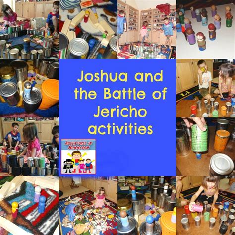 Joshua and the Battle of Jericho activities