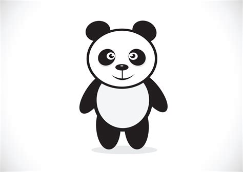 Panda cartoon character 645283 Vector Art at Vecteezy