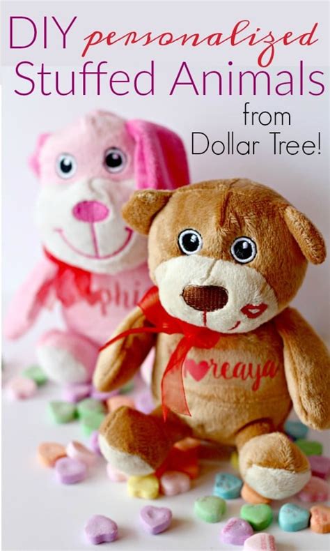 Personalized Stuffed Animals from $1 Stuffed Animals - SO CUTE & EASY