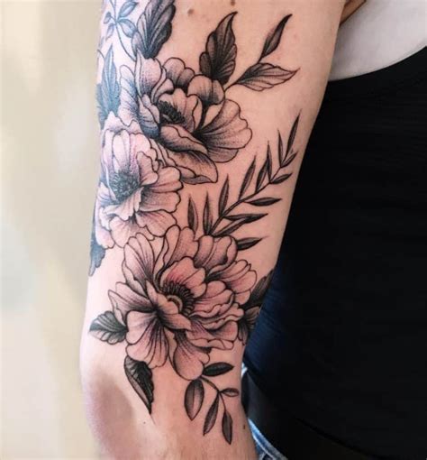 50 Cool Flower Tattoo Sleeve Ideas