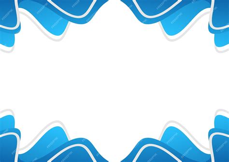 Premium Vector | Wave blue gradient background modern design