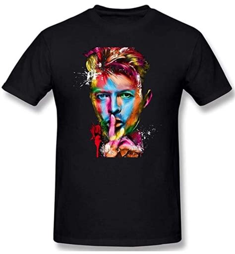 David Bowie T-Shirt Black at Rock Band T-shirts - David Bowie merch store