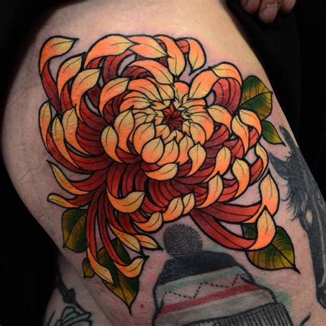 Pin by Alexander Rojas on Tattoo reference | Chrysanthemum tattoo, Tattoos, Japanese flower tattoo