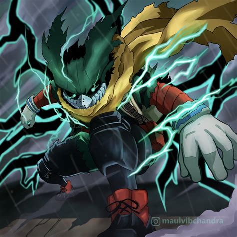 My hero Academia - Dark Deku by recmg on DeviantArt