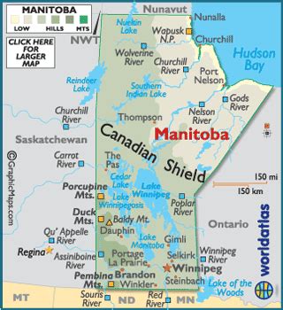 map of manitoba cities - Google Search | Manitoba, Canada map, Map