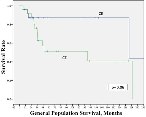 Overall survival in the two chemotherapy subgroups. Figure 2 ...