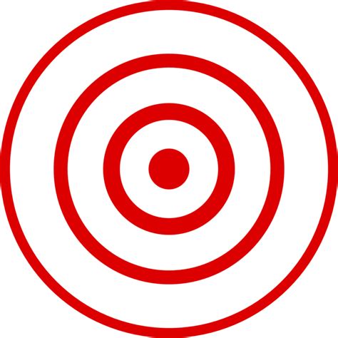 Red Bullseye - Cliparts.co