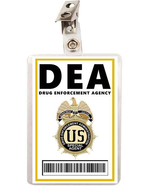 DEA Special Agent ID Badge