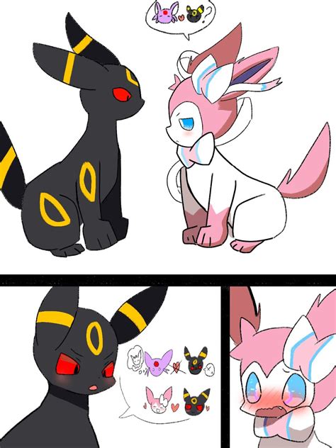 Little Sylveon X umbreon comic | Casais pokemon, Pokemon fofo, Pokemon ...