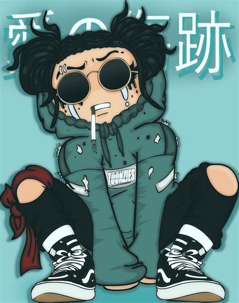 Pin on Gang | Swag cartoon, Album artwork cover art, Dope cartoon art