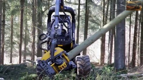 NEW TECHNOLOGY - Tree cutting machine HD - YouTube