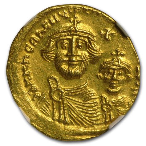 Buy Byzantine Gold Solidus Emperor Heraclius (613-641 AD) MS NGC | APMEX