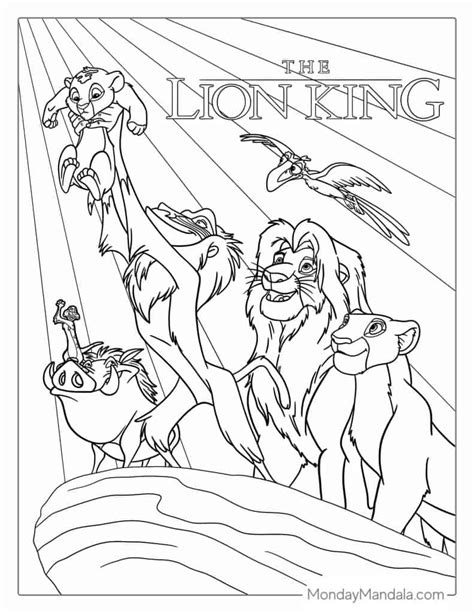 Lion King Coloring Pages