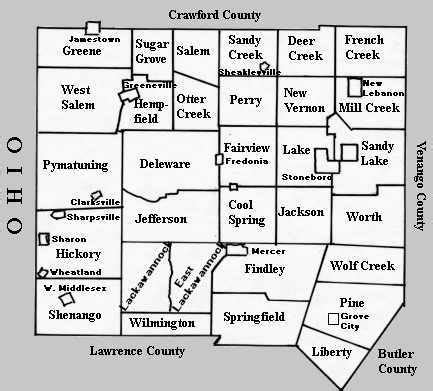 Mercer County Pa Map - Map Of West