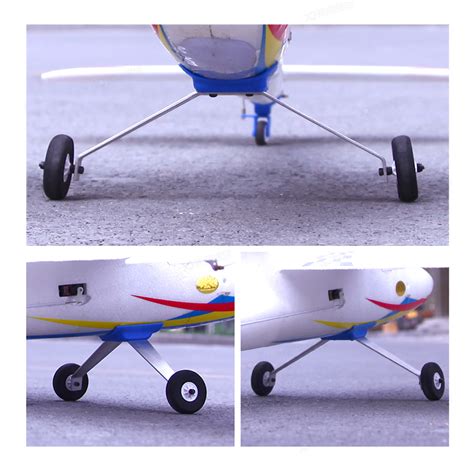 steerable tricycle front landing gear w/tail wheel for sky surfer x8 rc glider airplane Sale ...