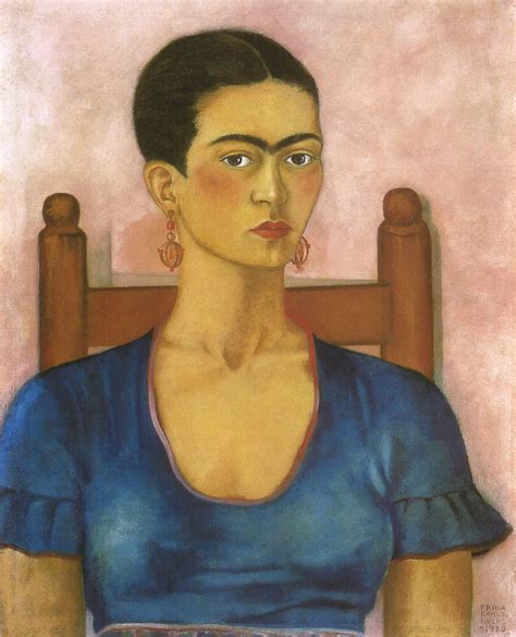 Self Portrait, 1930 - Frida Kahlo - WikiArt.org