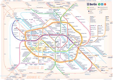 Berlin U-Bahn Map and Travel Guide - TourbyTransit