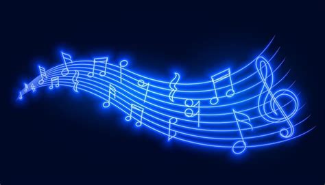 Neon Music Notes Images - Free Download on Freepik