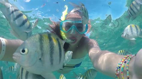 Cayo Santa Maria, Cuba- Catamaran Snorkelling Excursion - YouTube