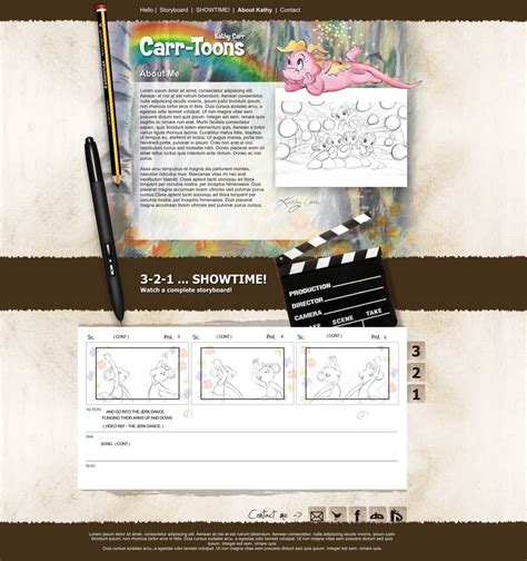 Storyboard artist portfolio v2 by naranch on DeviantArt