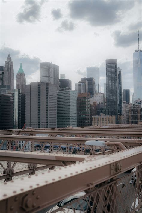 A view of a city from a bridge photo – Free Urban Image on Unsplash